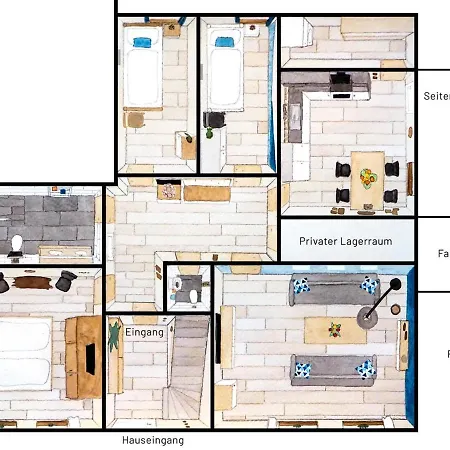 Apartmán Alte Baeckerei Werlte