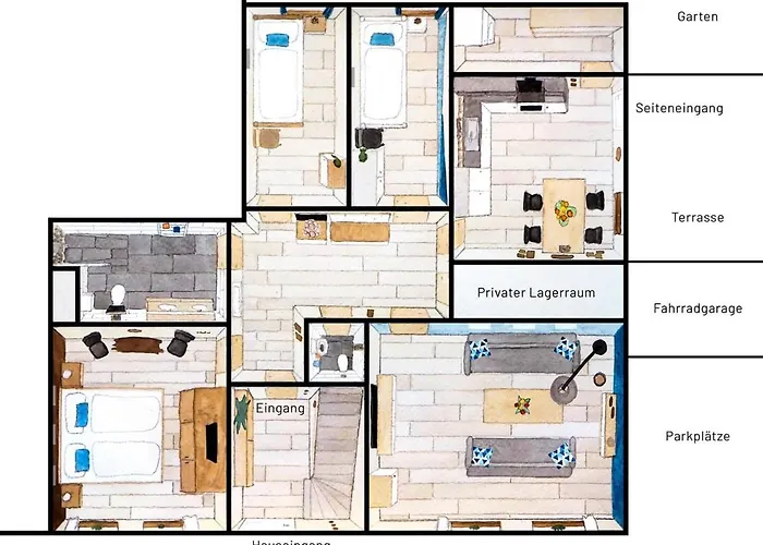 Lejlighed Alte Baeckerei Werlte